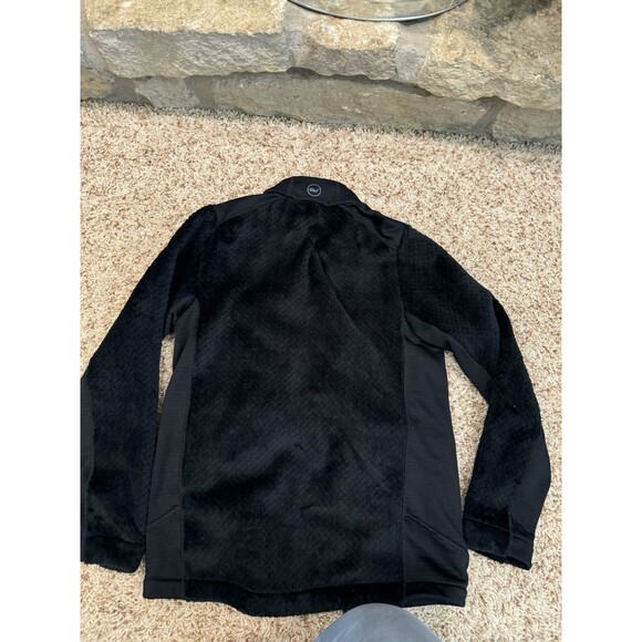 Vineyard Vines black soft textured fleece full zip up girls L(16-18) - Picture 6 of 6